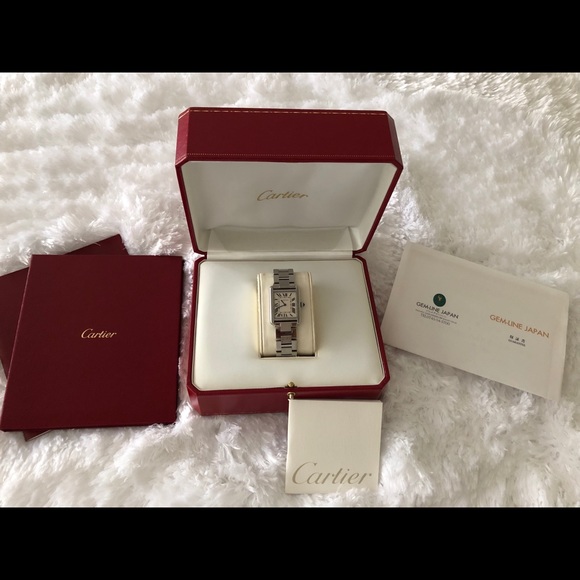 ❌❌SOLD❌❌ 🌸Authentic Cartier “Tank Solo” Stainless Steel🌸 - Picture 2 of 8